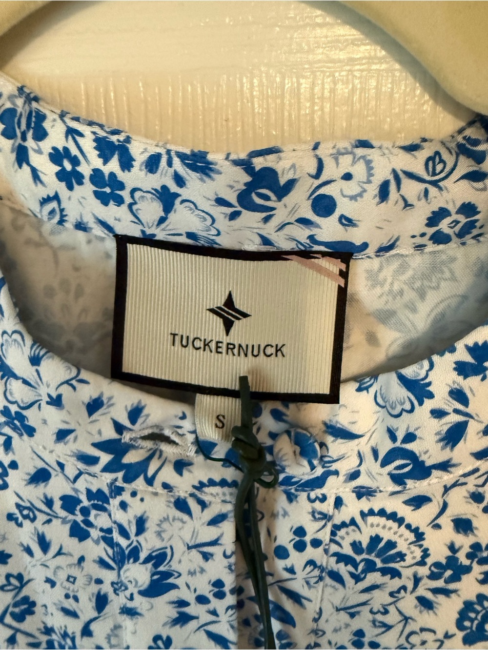 Tuckernuck Blue Floral Dress size small NWT - Picture 3 of 3